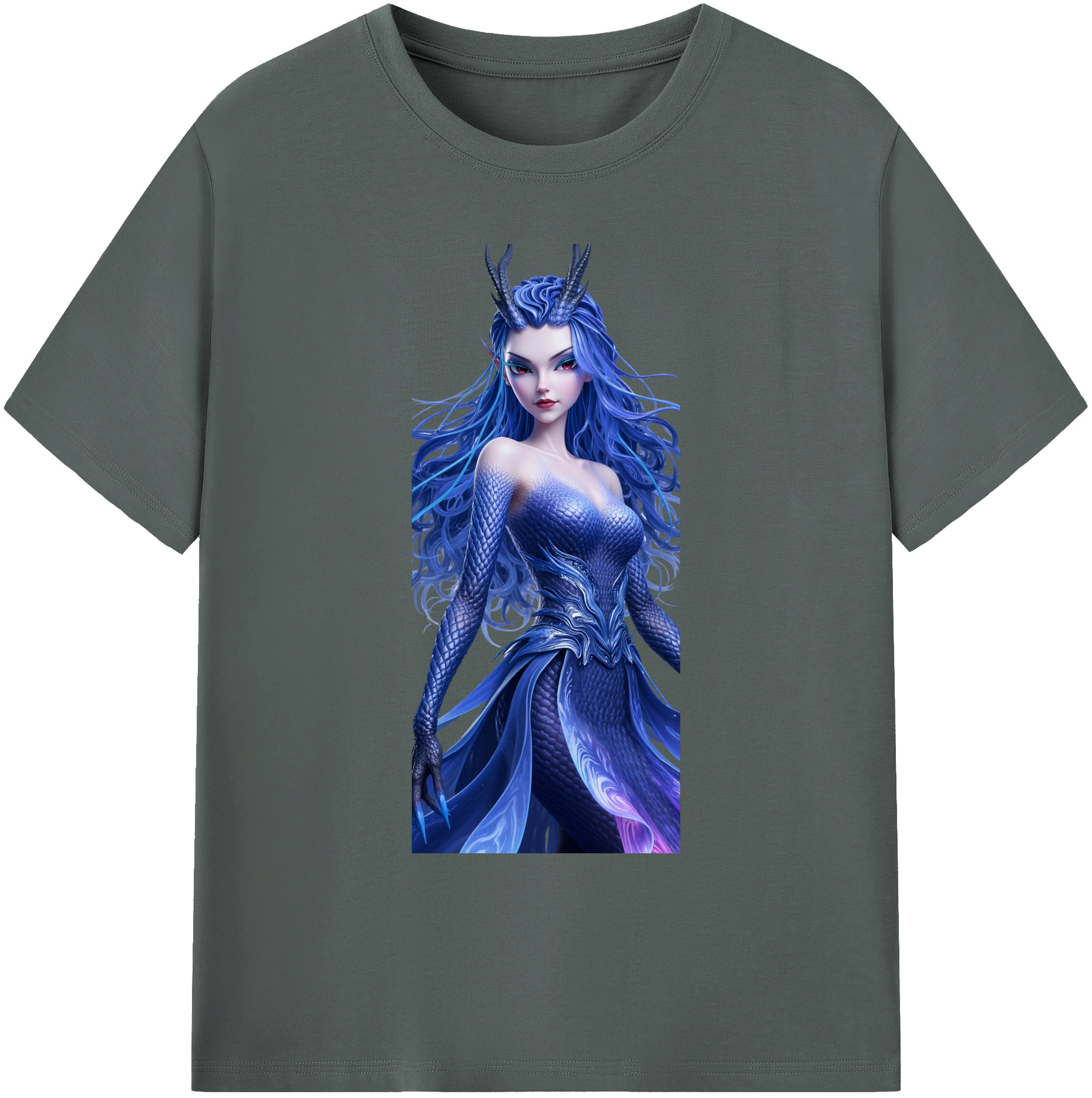 （画像用） Ne Zha 2 ナタ 魔童の大暴れ 綿100％ メンズ半袖Tシャツ｜肌触りやわらか＆通気性